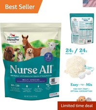 All-Natural Milk Replacer with Probiotics for Puppies, Kittens, and More - 3.5lb