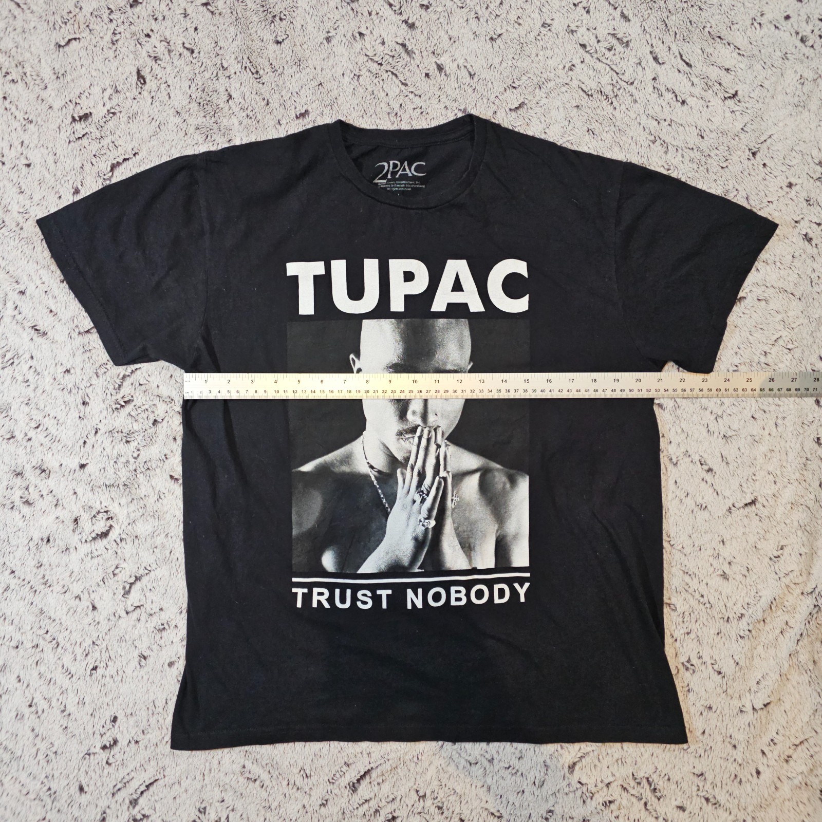 Tupac Trust Nobody T-Shirt - Large - Tee - Official Merchandise image 6