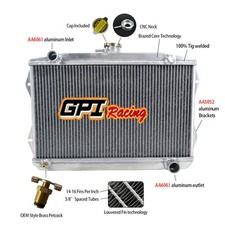 Aluminum Radiator Fit Sunbeam Alpine Series V 1.7l I4 1965-1968 Mt 1966 1967