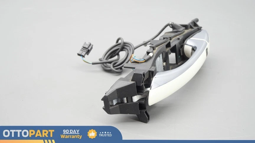 Maçaneta externa dianteira esquerda do lado do motorista Mercedes W219 CLS550 2006-2011 fabricante de equipamento original - Imagem 3 de 4