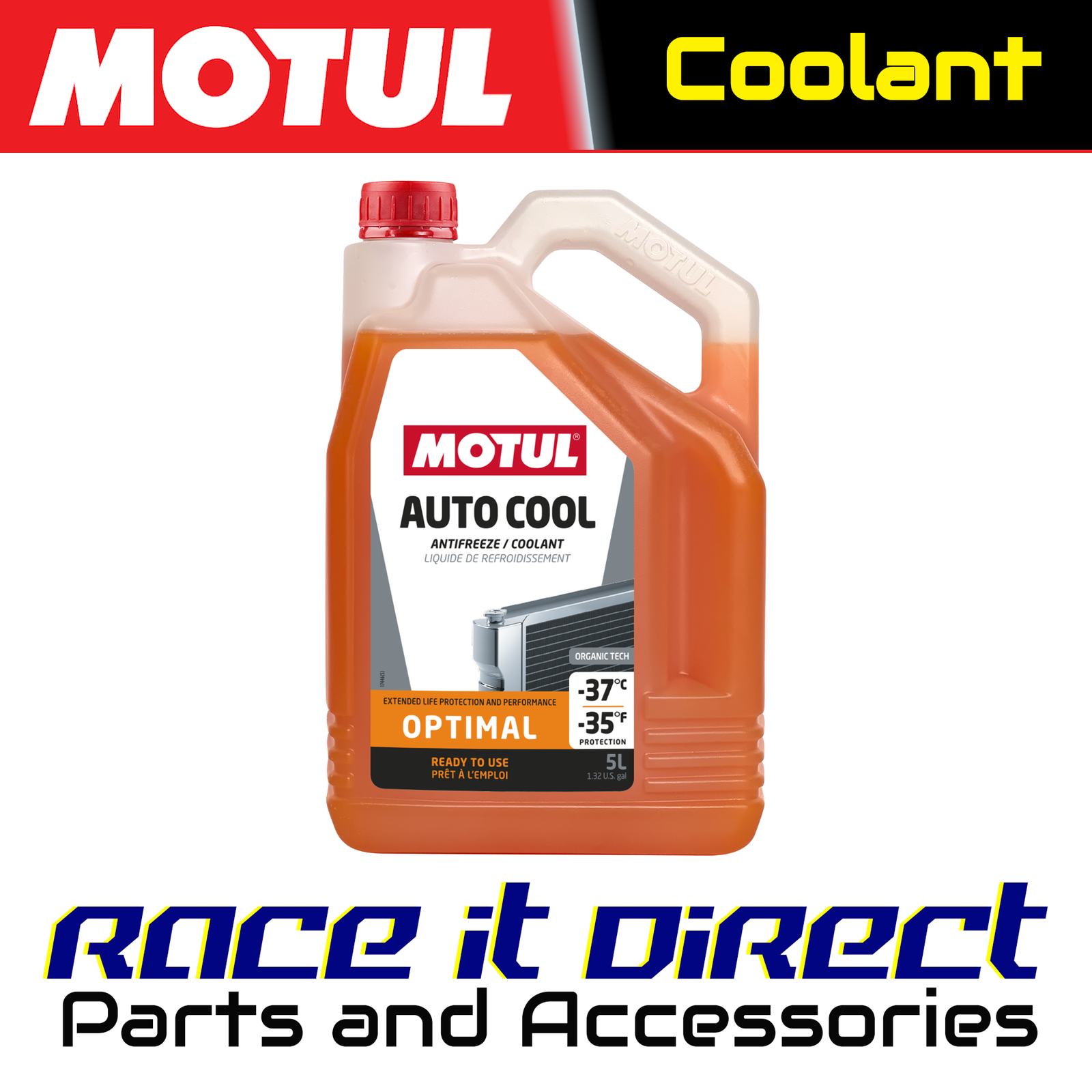 MOTUL Auto Cool Optimal -37C 5 Litre