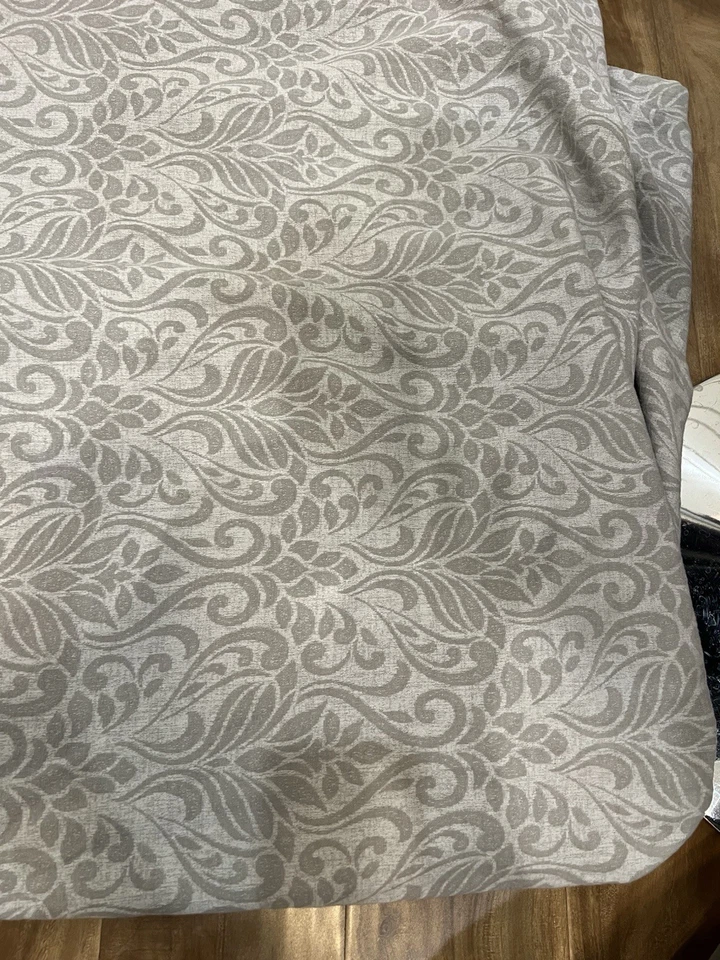 Juego de funda nórdica Croscill Bernini Queen veneciano damasco patrón hoja giratoria flor Foto 2 de 4