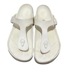 Birkenstock Gizeh EVA Unisex Sandals White 26.5cm Lightweight Used