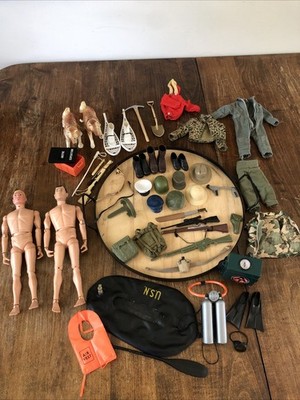 Vintage GI Joe Collection 60 s-70 s  AS IS