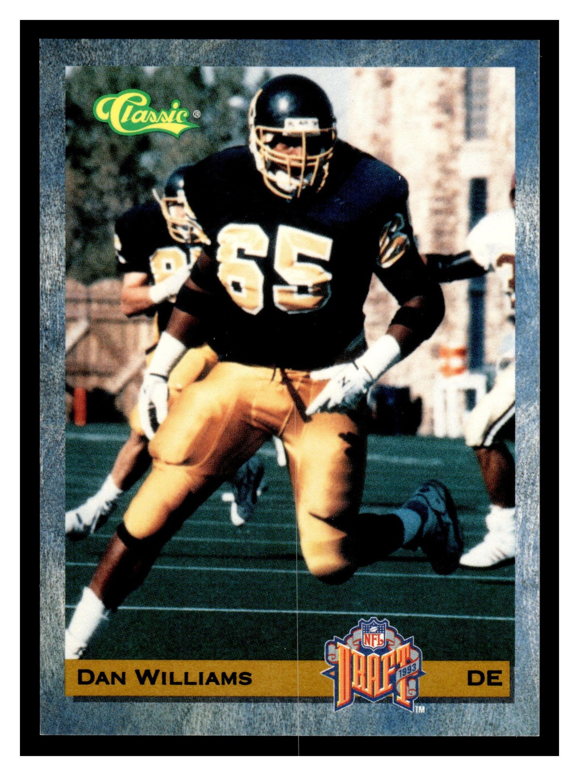1993 Classic Dan Williams #59 Denver Broncos