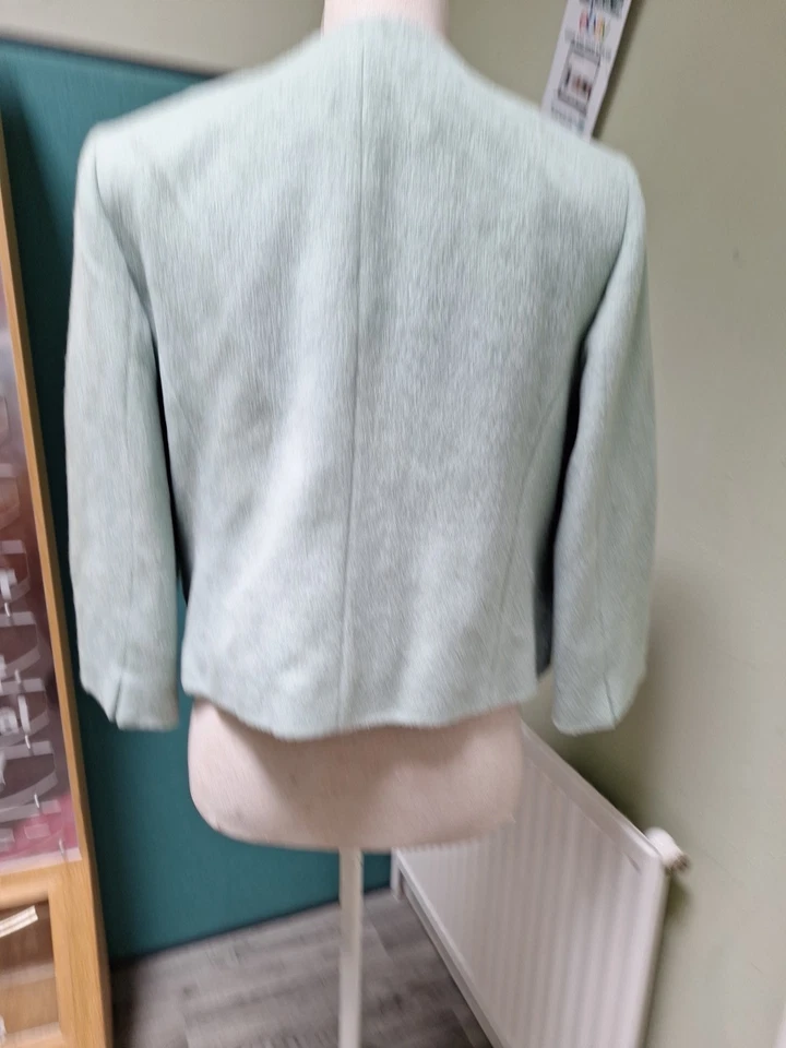 Chaqueta Madeleine Verde Claro Talla 14 San Foto 3 de 4