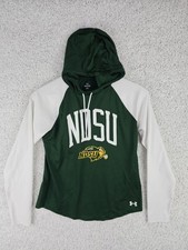 Under Armour NDSU North Dakota State Bison Hoodie Men's Small Lightweight