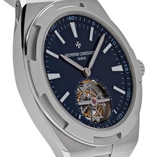 Vacheron Constantin Overseas Tourbillon 6000V/110A-B544 Stainless Steel Blue 4