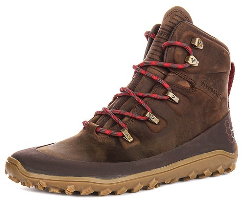 Vivobarefoot Tracker Cuero Agarre Térmico Mujer Botines Caqui Marrón 4-8 - Imagen 6 de 6