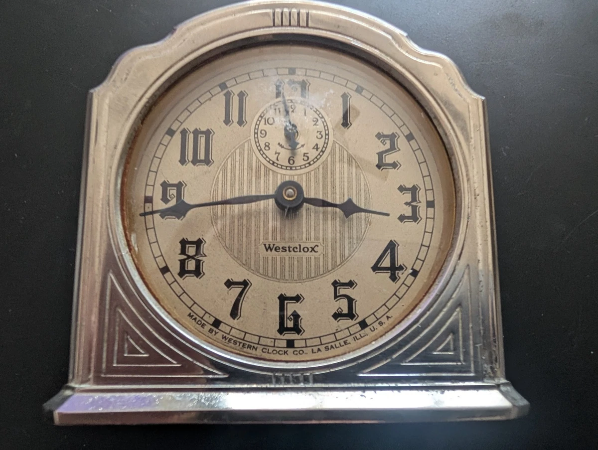 Westclox In Collectible Alarm Clocks (Pre-1930) for sale | eBay