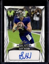 2023 Leaf Draft #BA-SH1 Sam Huard Autographs White