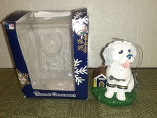 MILWAUKEE Brewers HANK The Mascot DOG Ornament 2014 NEVER DISPLAYED New w/Bx MLB