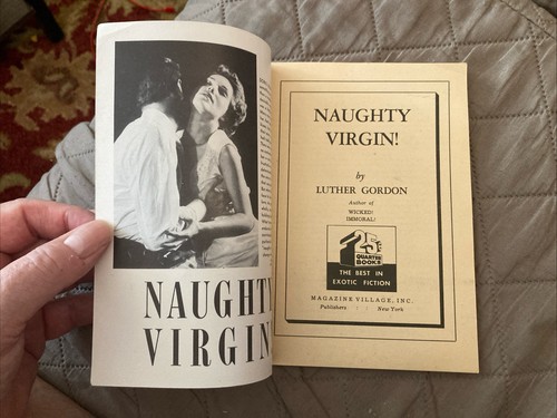 Sleaze gga digest Vintage Pb, Naughty Virgin by Gordon, Quarter 33, 1950, NVG+ - Picture 5 of 6