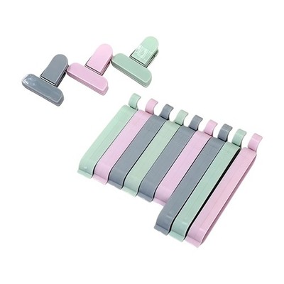 Effective 12 Clips Set Color Coded Kitchen Storage Solution Blocks Air Moisture