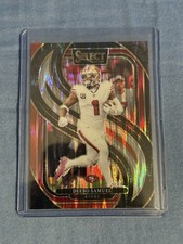 2024 Panini Select - Premier Level Deebo Samuel #146 Black & Red Shock Prizm