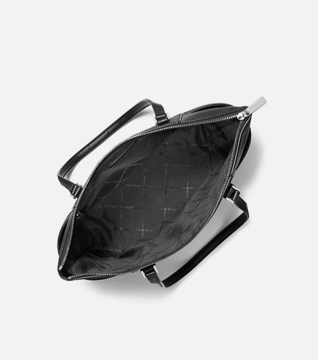 Michael Kors Charlotte Women`s Tote Bag - Black (35T0SCFT3B) for