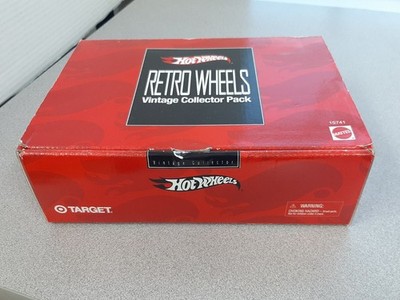 1996 Hot Wheels Retro Wheels Vintage Collector 4-Pack Target Exclusive NIB