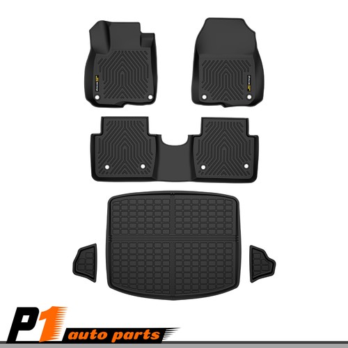 Fuel Floor Mats Cargo Mats Backrest Mat Trunk Liners Fit 2017-2022 Honda CRV TPE