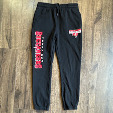 NFL Team Apparel Tampa Bay Buccaneers NFL Black Jogger Sweatpants Pants