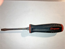 Snap-on Tools SGD4A .04x.25" Flat Head Screwdriver Black/Red Soft Grip USA