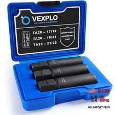 10 Spline Lug Nut Key Set Sturdy 10 Spline Lug Nut Thicker Wall 3 Piece Pack