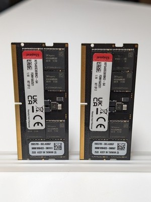 Kingston FURY Impact 16GB 4800MT/S DDR5 CL38 SODIMM Gaming Speicher für Laptop Kit mit 2 - KF548S38IBK2-16