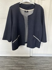Gina Benotti Offener Cadigan-Jacke Dunkelblau...