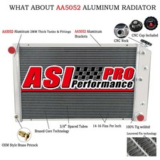 Upgrade 2 Rows Radiator For Chevy 1968-1973 Chevelle 1971-1990 El Camino 5.0l V8 Upgrade 2 Rows Radiator For Chevy 1968-1973 Chevelle 1971-1990 El Camino 5.0l V8