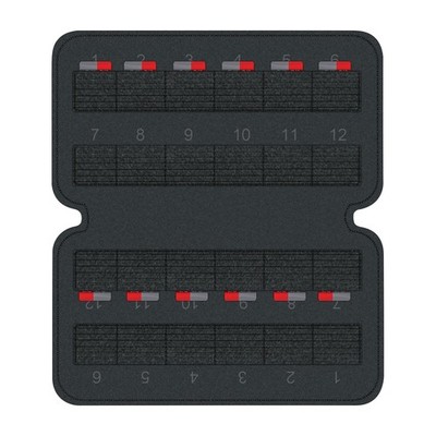 EVA 24-Slot Game Cartridge TF Card Holder Bag Storage Case For Steam Deck b