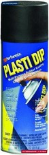 Plasti Dip Black 11203 Multi-Purpose Coating Aerosol 11oz with 1 Cangun