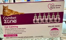 Comfort Zone Cat Calming Pheromone Diffuser - 100538643 6 Pack 