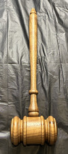 Auction Judge Wooden Gavel Hammer Brand New In Original Box