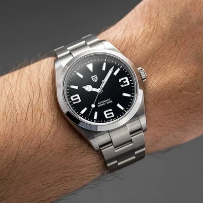 Mechanical Wristwatches Luxury Ar King  Explorer Automatic 20ATM Waterproof Men