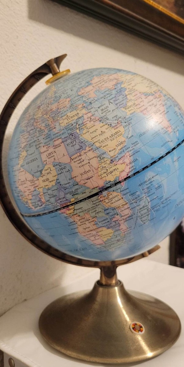 Vintage World Globe 12