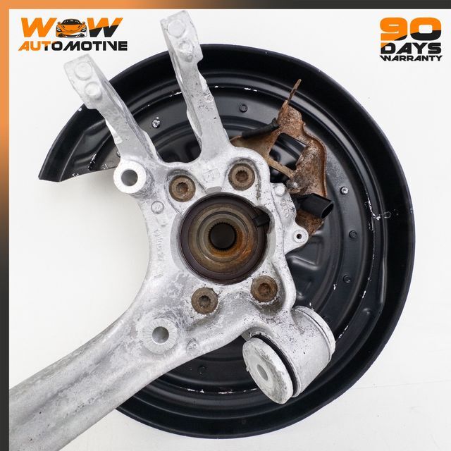 04-19 BENTLEY CONTINENTAL FLYING SPUR REAR LEFT SPINDLE KNUCKLE HUB OEM