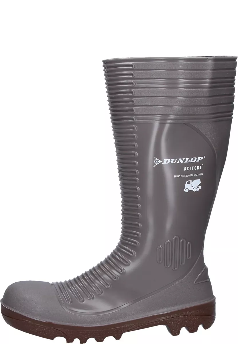 Dunlop Mens Safety Concrete Screed Site Work Protective Toe Long