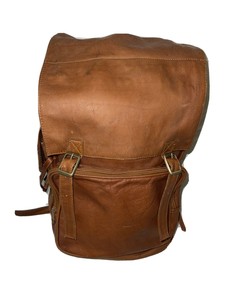 ebay leather backpack