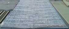 CREAM / GREY 9'-0" x 12'-0" Back Stain Rug, Reduced Price 1172771826 BNT852B-9
