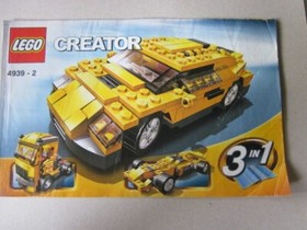 Lego Building Instructions Instruction Creator 4939 Parts 1 and 2, Part 1 and 2