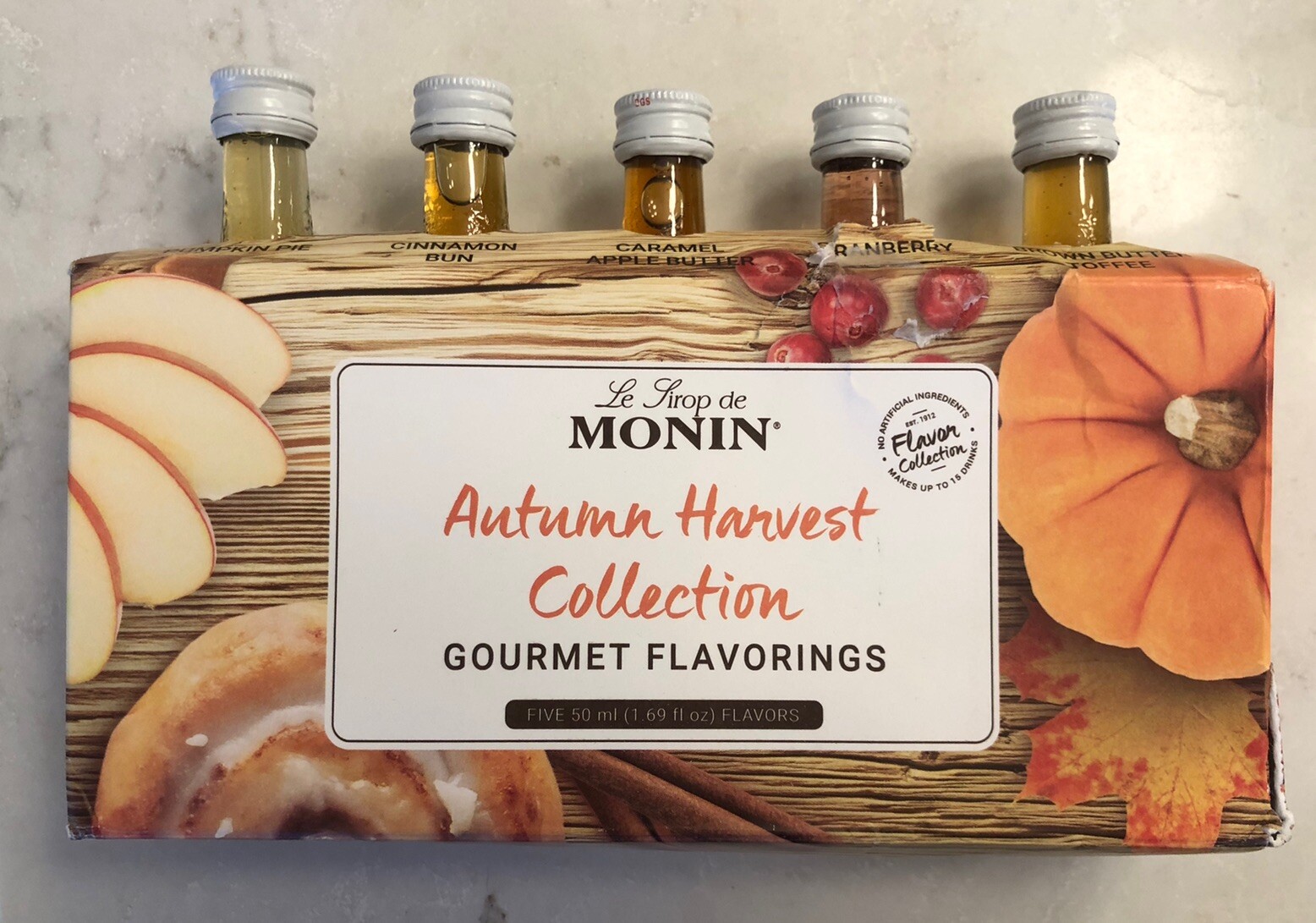 *NEW* MONIN Autumn Harvest Collection Syrups Variety Pack Falak