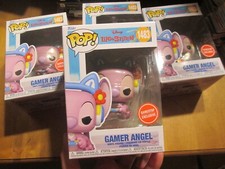 FUNKO POP DISNEY LILO & STITCH GAMER ANGEL # 1483 EXCLUSIVE GAMESTOP