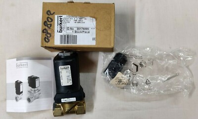 Burkert Typ 6213EV A 13 NBR MS Messing Magnetventil