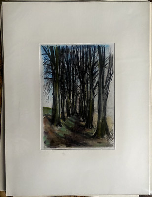 FRANZ EHMKE 1928-2018 DDR MALER °BERLIN WALDWEG LINDENALLEE REITERHOF SCHÖNFLIEß