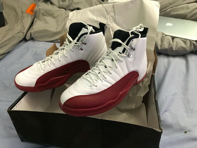 jordan 12 red size 14