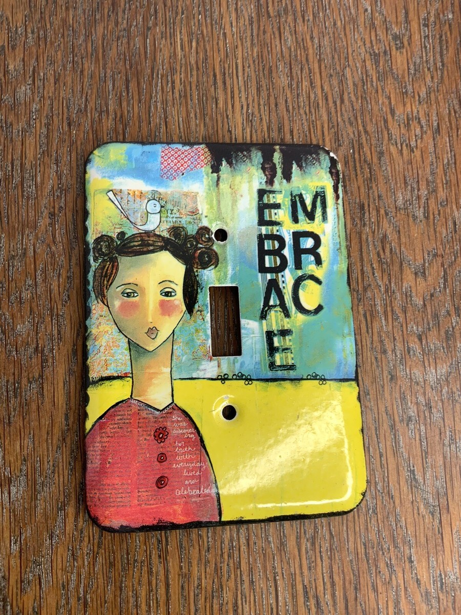 Plaque Interrupt Murale Kelly Rae Roberts – 5x3.5 Pouces, Fée Inspirante, DEMDACO
