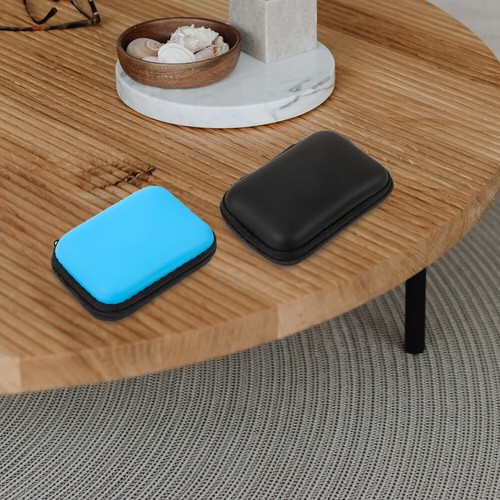 2 Pcs Carrying Bag Protection Case Miss Travel Hard Drive Pouch Disk Storage - 第 12/12 張圖片