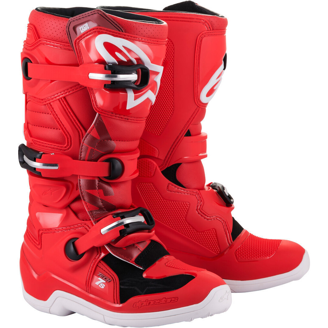 ALPINESTARS TECH 7S YOUTH MOTOCROSS MX BIKE BOOTS - MATT GARDINER