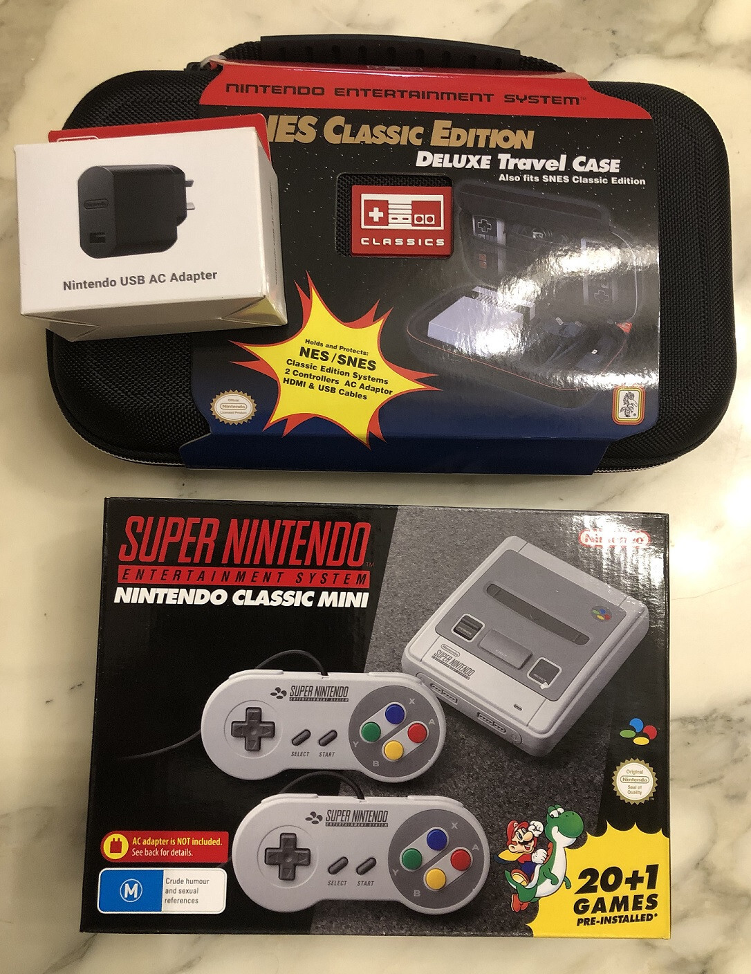 Super Nintendo Entertainment System SNES Classic Mini Console