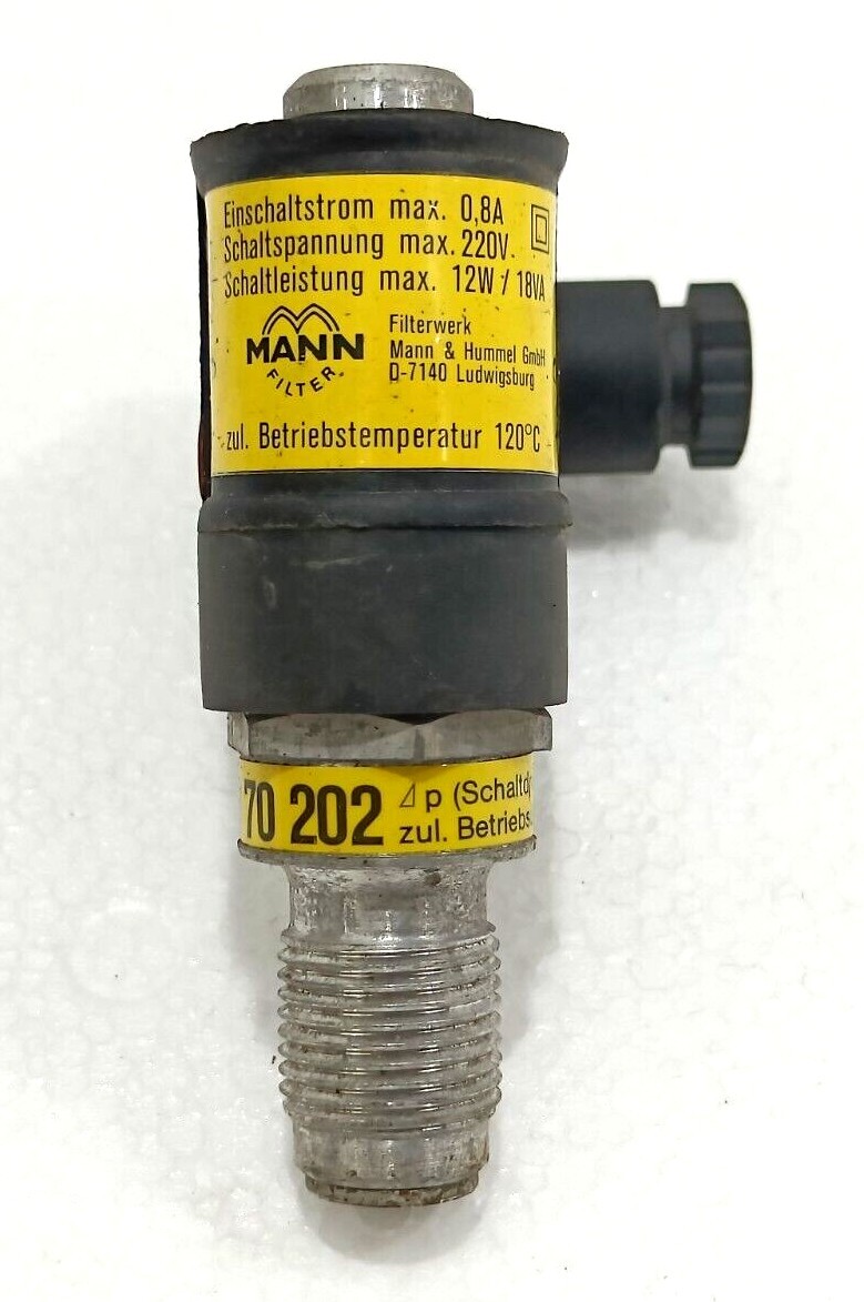 MANN & HUMMEL 59 010 70 202 PRESSURE SWITCH | eBay