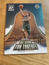 Malcolm Brogdon 2017-18 Donruss Optic All Clear For Takeoff #15 Milwaukee Bucks